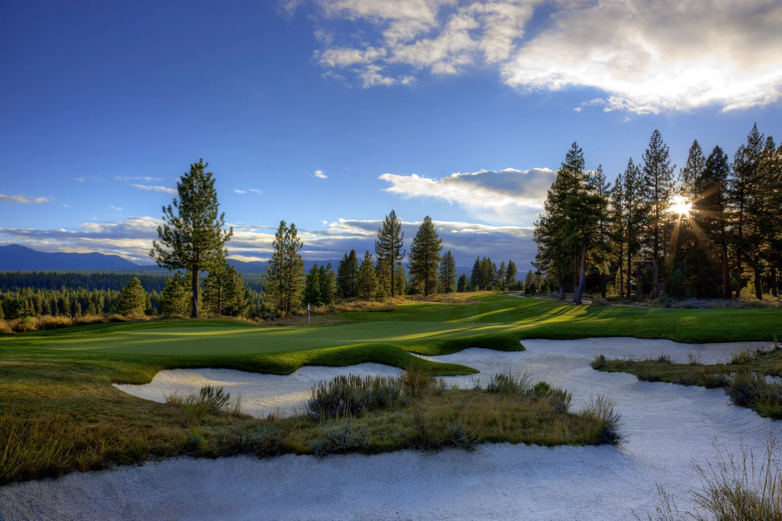 Truckee Old Greenwood Cottages golf course