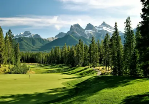 Silvertip golf course canmore